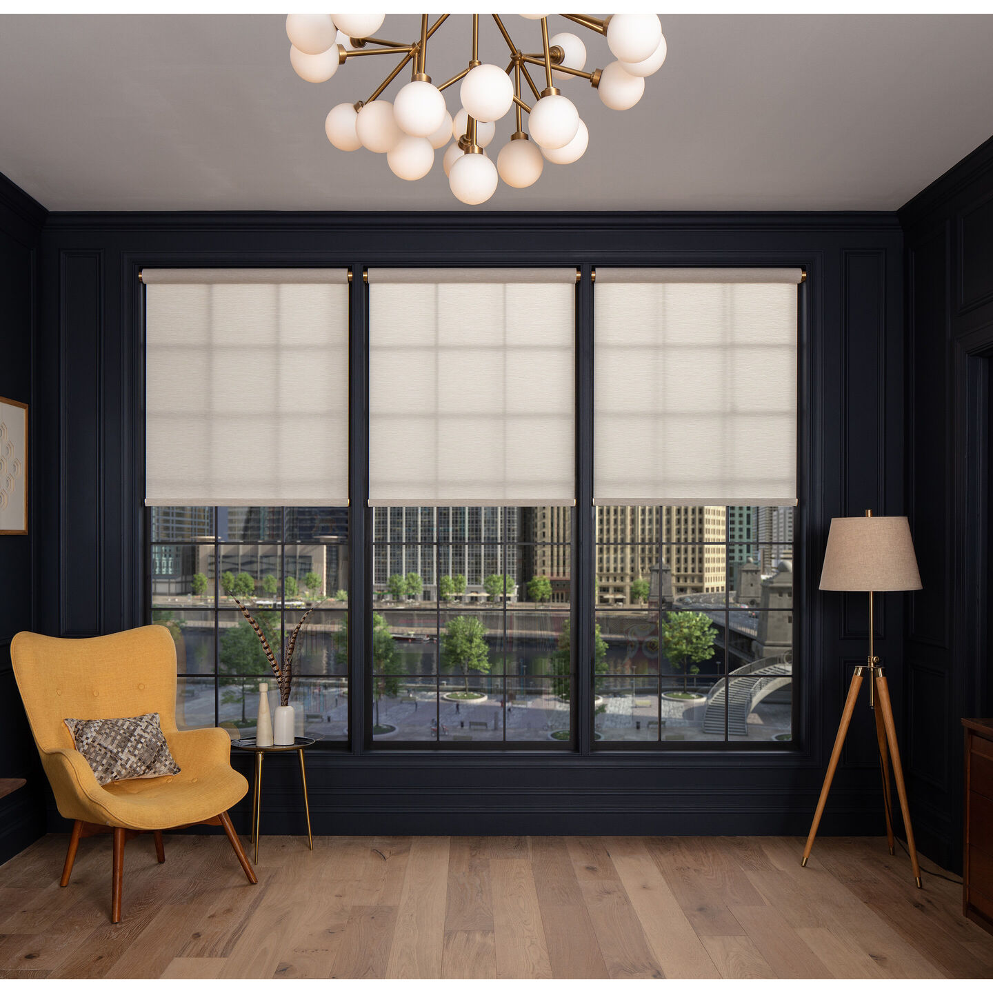 Shading – editorial photo of a luxury home interior